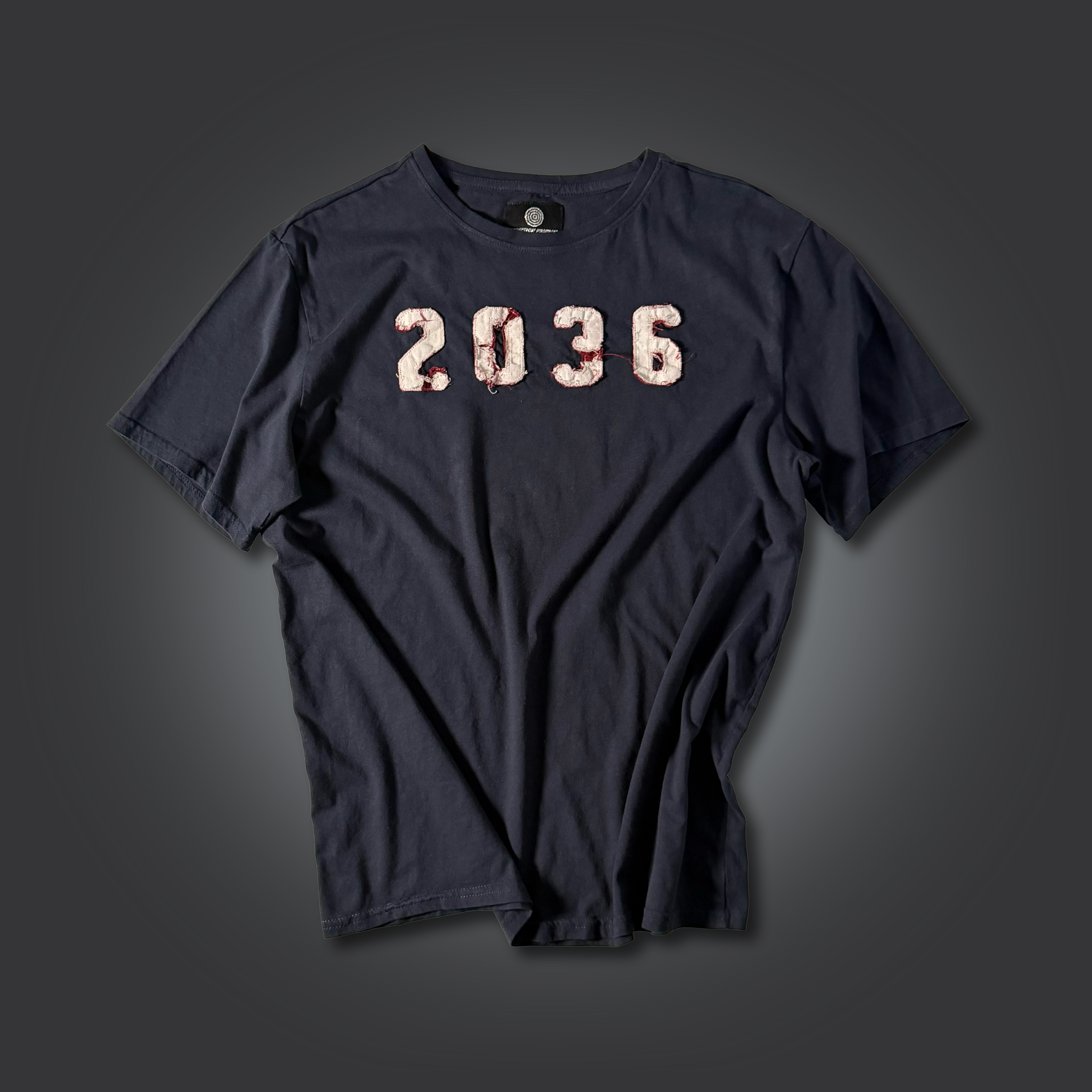 '2036' Appliqué T-Shirt